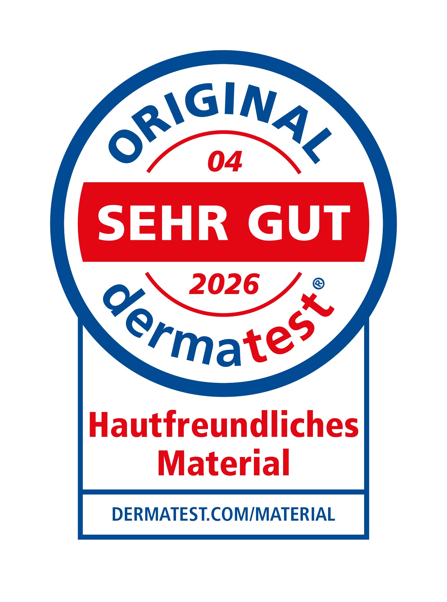 Dermatest-Siegel «Sehr gut»